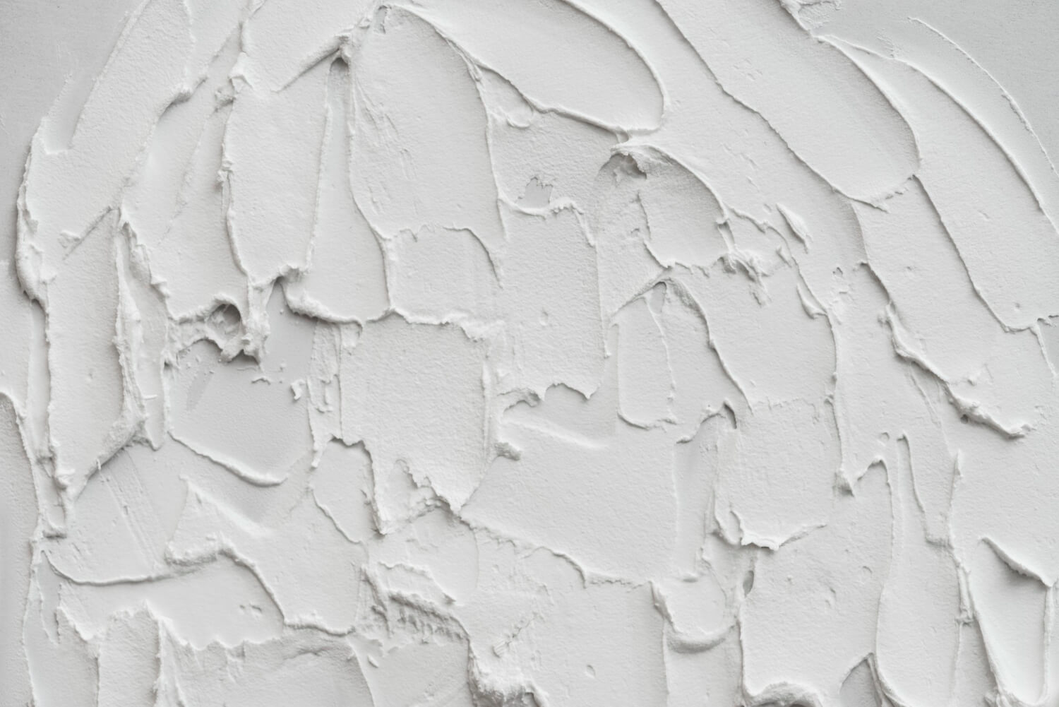 Spackle mix in the wall