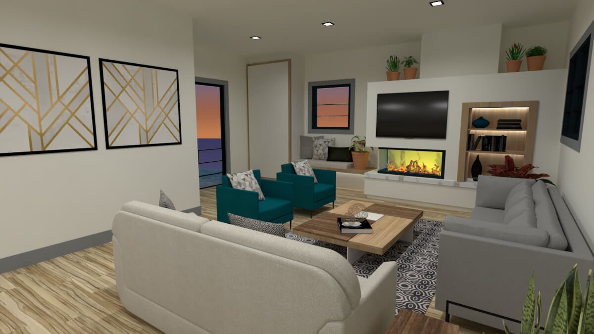 Luxury living area Luxury living room view plan home design