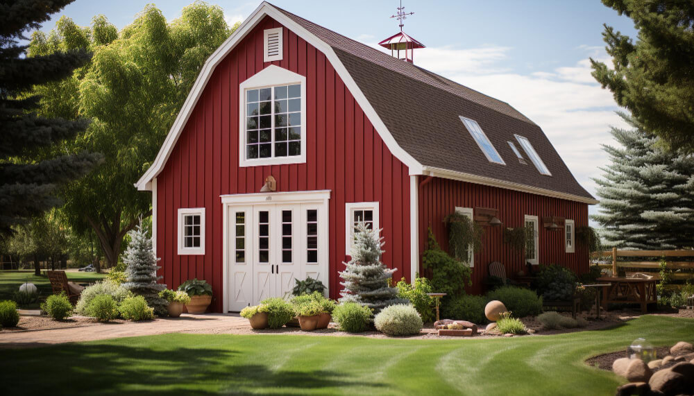 beautiful barn