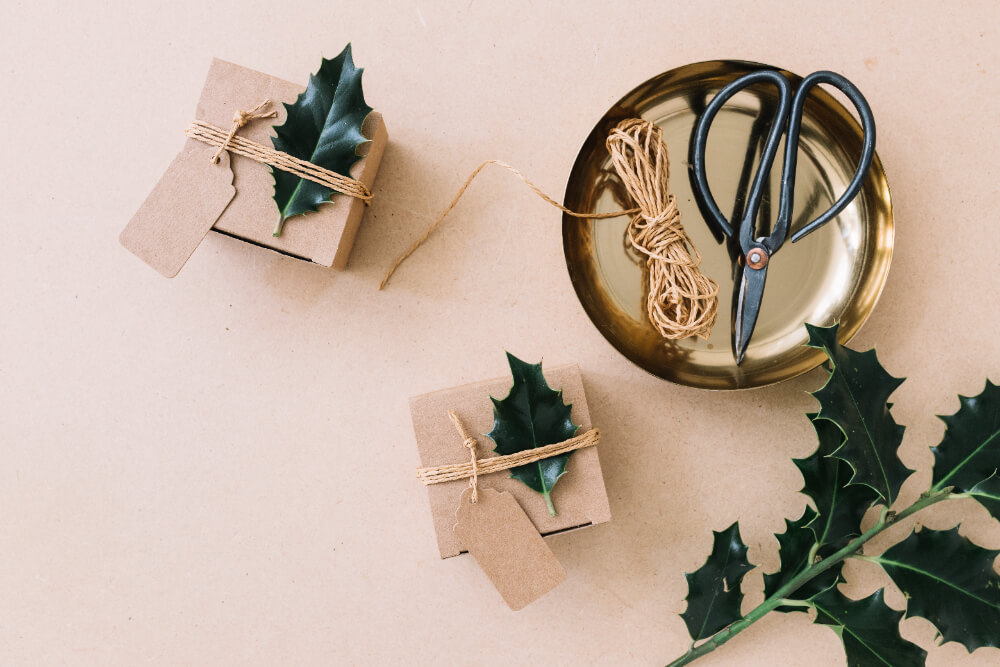 sustainable holiday decor