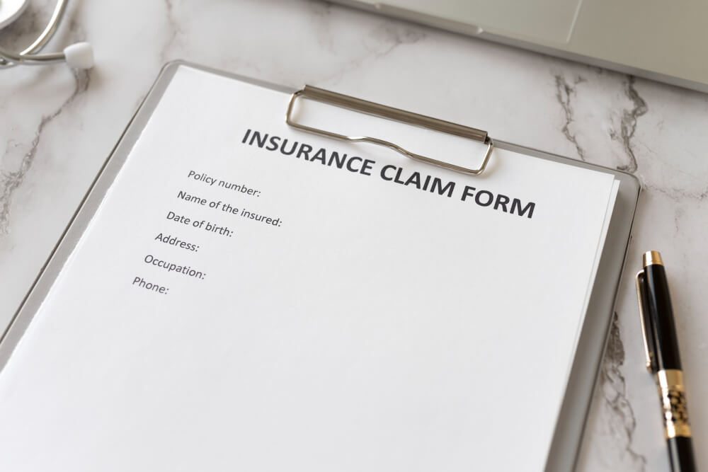 insurance claim sheet