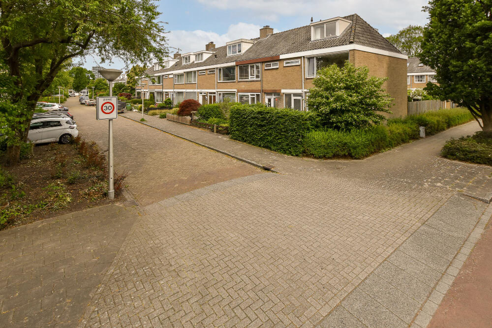 sidewalk and street