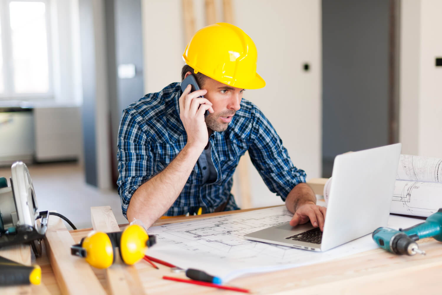 contractor working