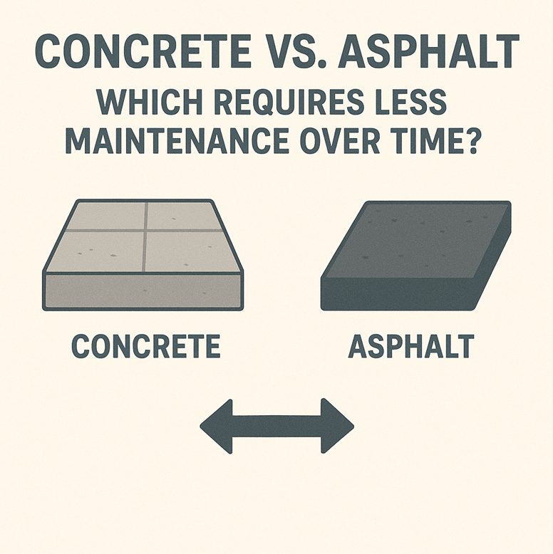 concrete vs asphalt
